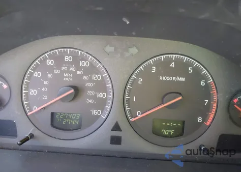 2002 Volvo S60 Awd from USA, damaged, VIN YV1RH58D622109553